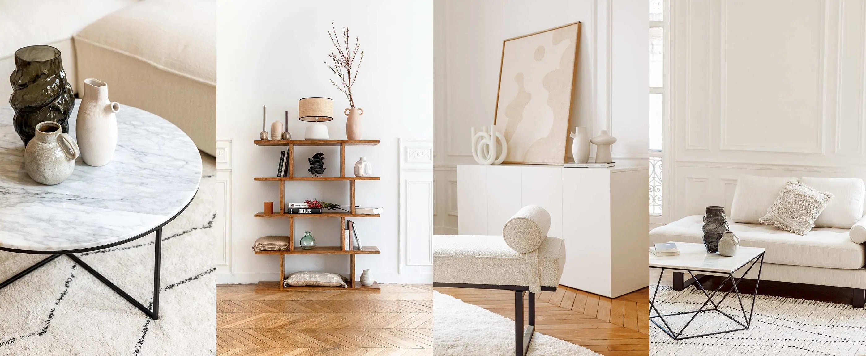 Comment utiliser le blanc pour la décoration d'un salon ?